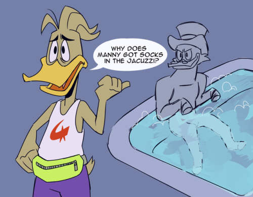 delladucks: the science team spends their annual budget in a jacuzzi for the lab