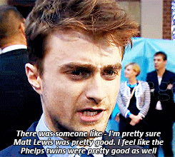 simplypotterheads:Is Rupert a good football player? That’s all I need to know x