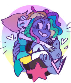 appulsprite:   arrives 15 minutes late with bismuth fanart 