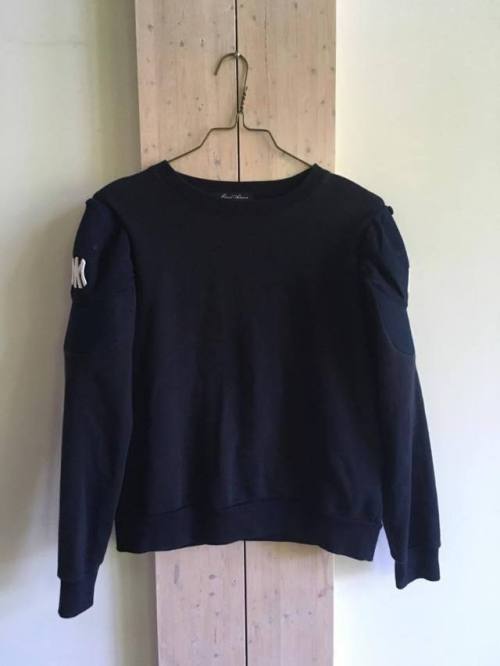 Miguel Adrover Fall 2000 Yankee Cap Shoulder Sweater