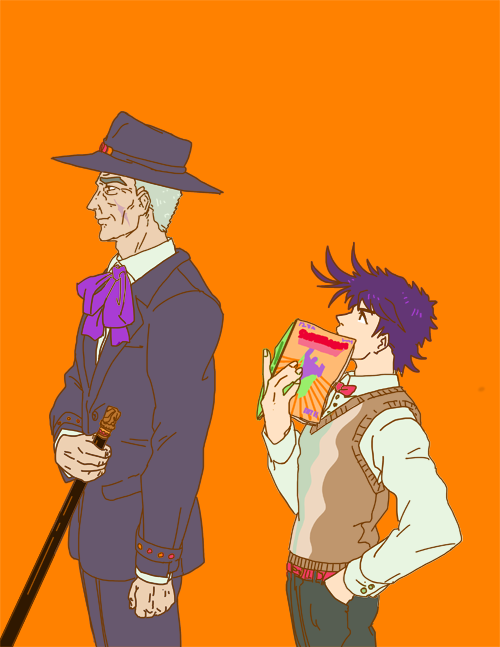 bocchickenbocdoodles:  Speedwagon so handsome gentleman in Part 2 he must have tried