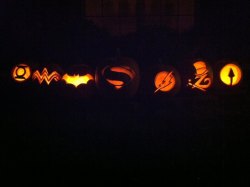 daily-superheroes:  Who says pumpkin carvings can only be done in October?http://daily-superheroes.tumblr.com/