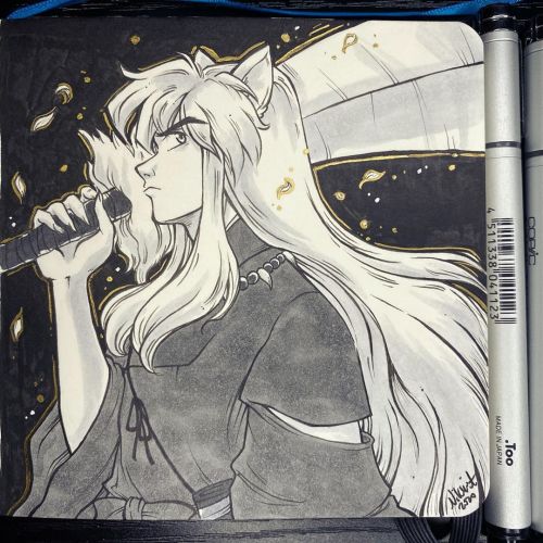 Day 6: Inuyasha from “Inuyasha”. I use to LOVE this series in high school. I remember trying to stay