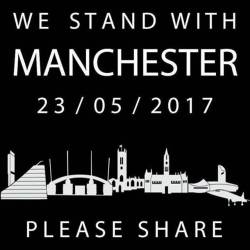 Prayers for the victims of senseless terrorism is Manchester! #westandwithmanchester #prayersformanchester