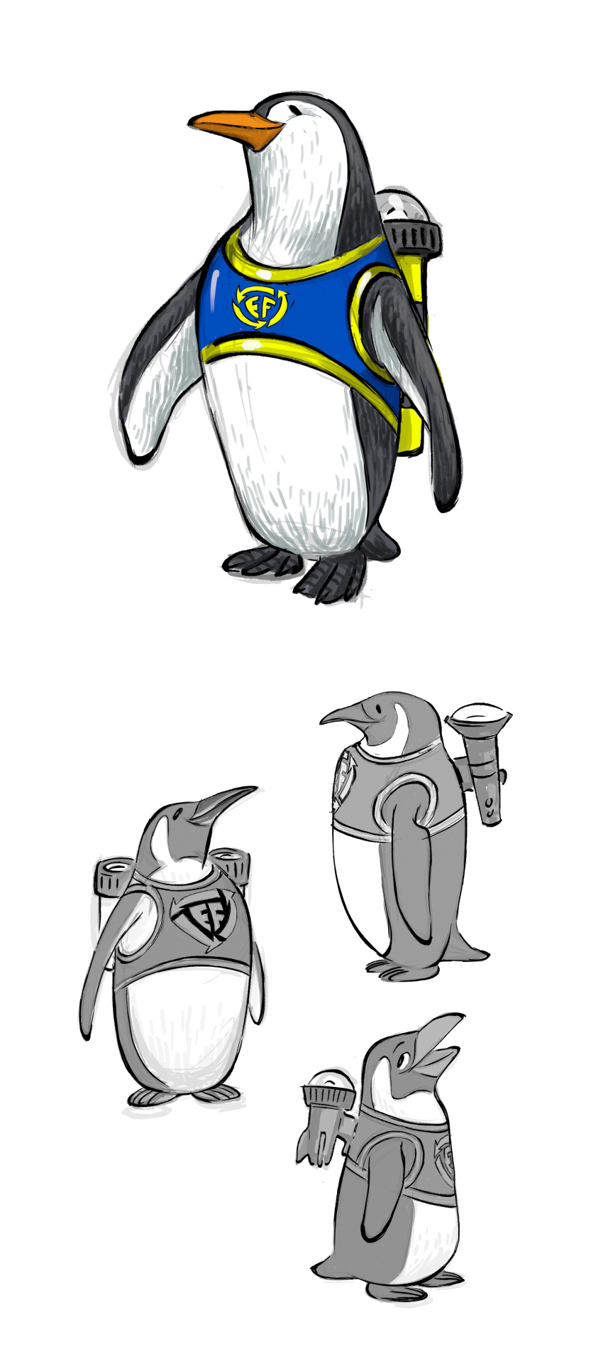 toy story characters penguin