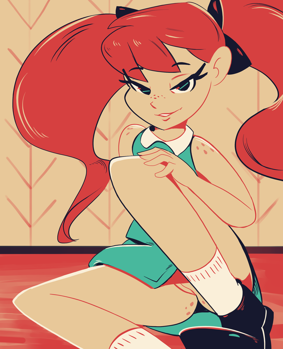 grimphantom2:  asmallfridge:  Exosuit.  Cute =3 also spot some freckles =P   &lt;
