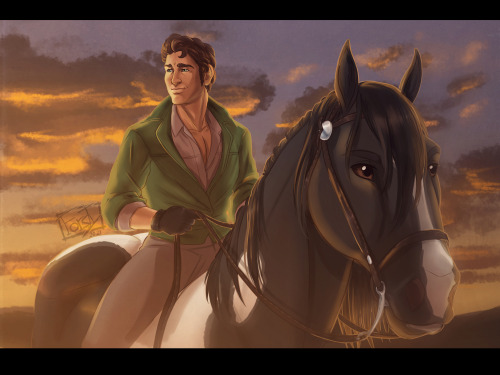 my most favorite guy and his horse 