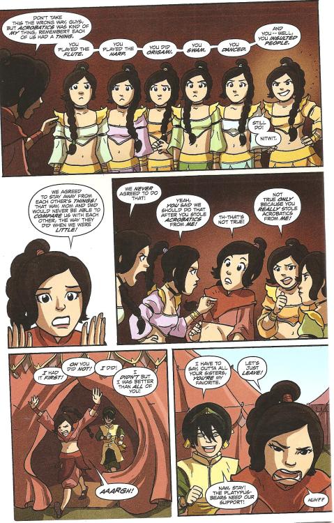 norstrus:  Free comic book day 2015: Avatar the Last Airbender “Sisters”