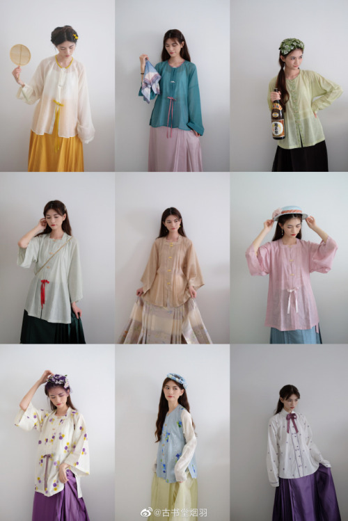 hanfugallery:annual daily fashion summary of chinese hanfu via 大明时尚搭配频道