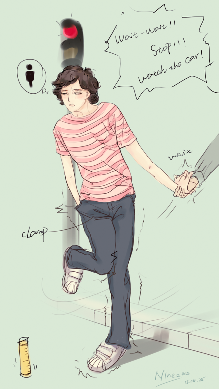 ninee1111:  A little accident in my friend. ⁄(⁄ ⁄ ⁄ω⁄ ⁄ ⁄)⁄
