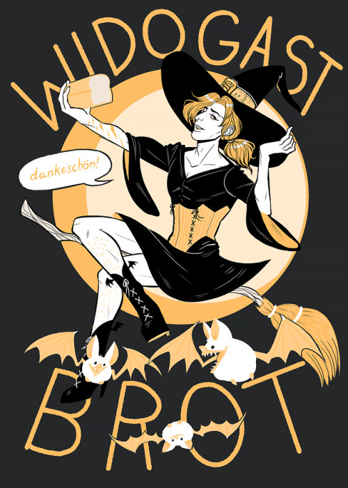 ~WITCHOGAST~This is my October postcard for Patreon!If you’d like a copy of this sent to you e