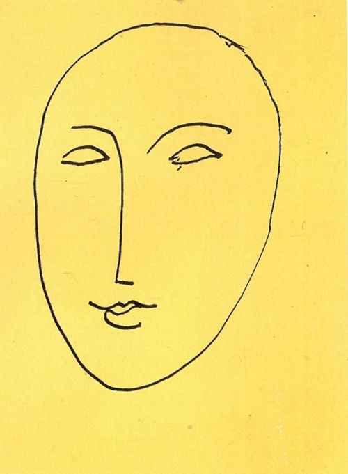 Sex primary-yellow:  HENRI MATISSE FACE-MASK, pictures