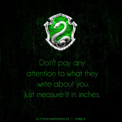 Slytherin Appreciation Post &lt;3 More here