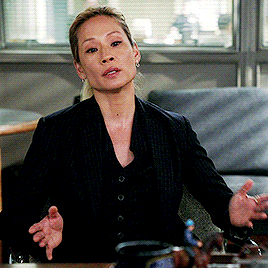 shesnake:Lucy Liu in Elementary season 7 episode 7 “From Russia With Drugs” (2019) dir. Michael Hekm