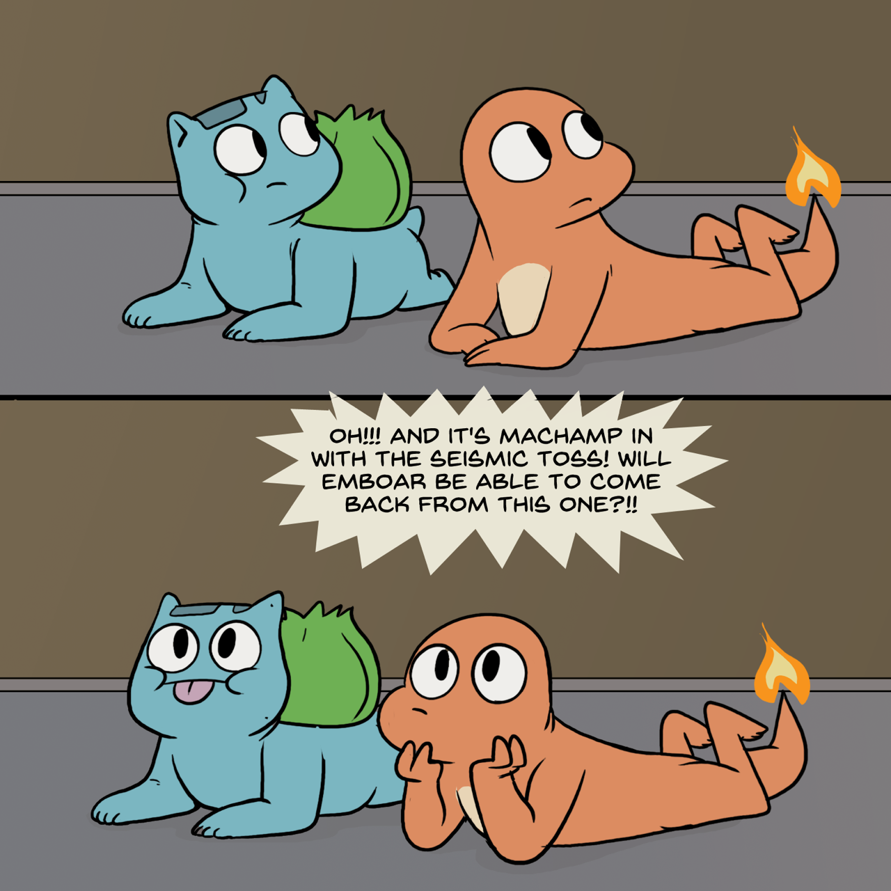 nekoama:   The Harsh Truth  Don’t bring up Dragonite around Charizard, he’s still