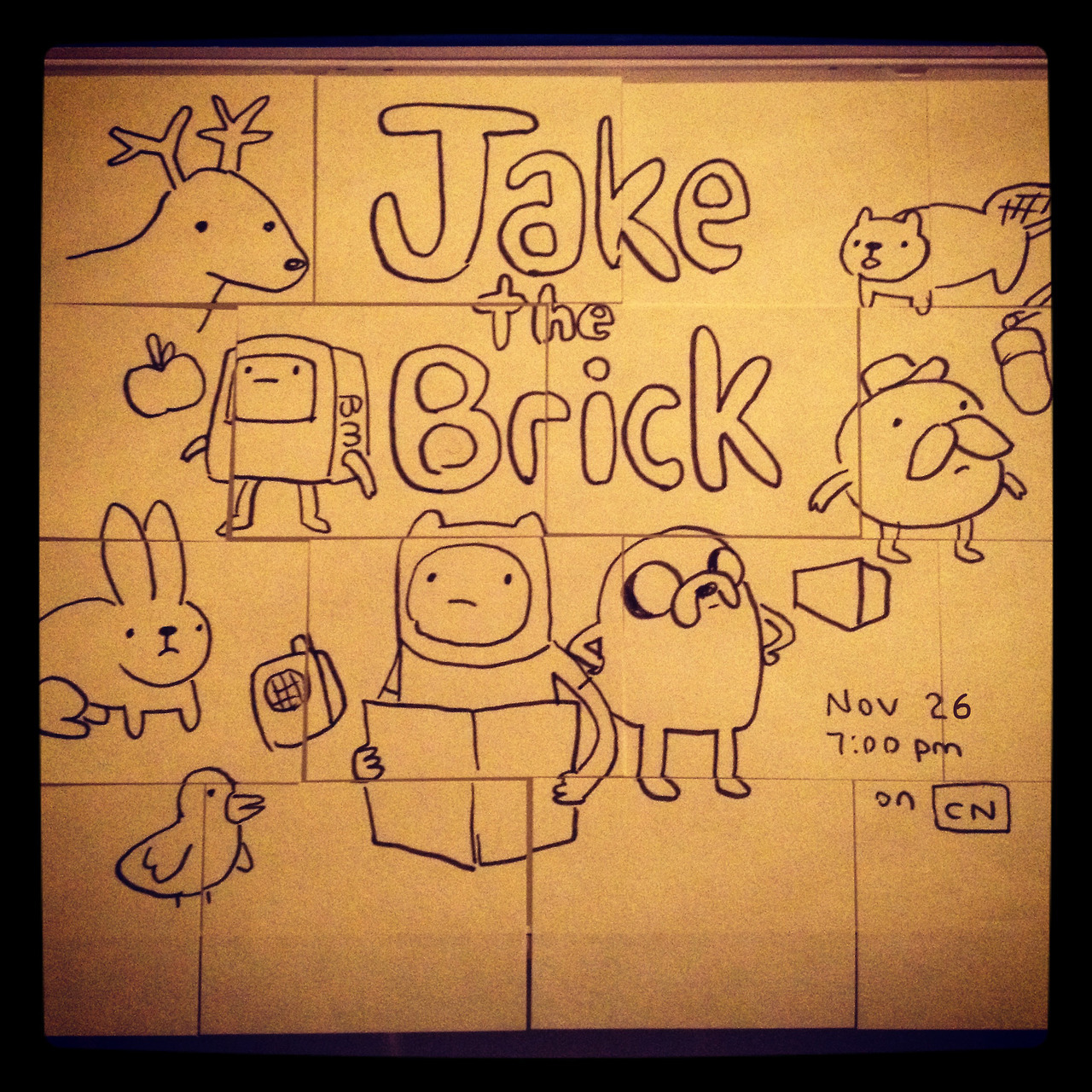 Jake the Brick promo by head of story/storyboard artist Kent Osborne premieres