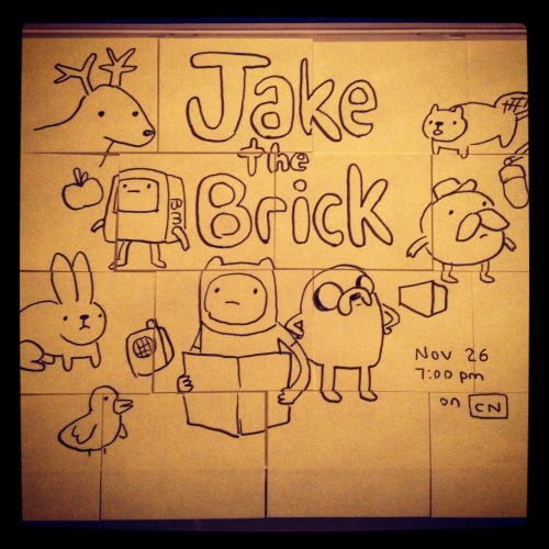 Jake the Brick promo by head of story/storyboard adult photos