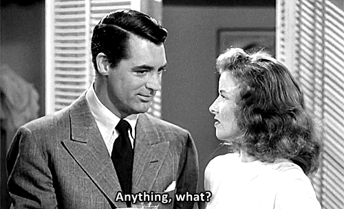 Cary Grant & Katharine Hepburn ~ The Philadelphia Story (1940)