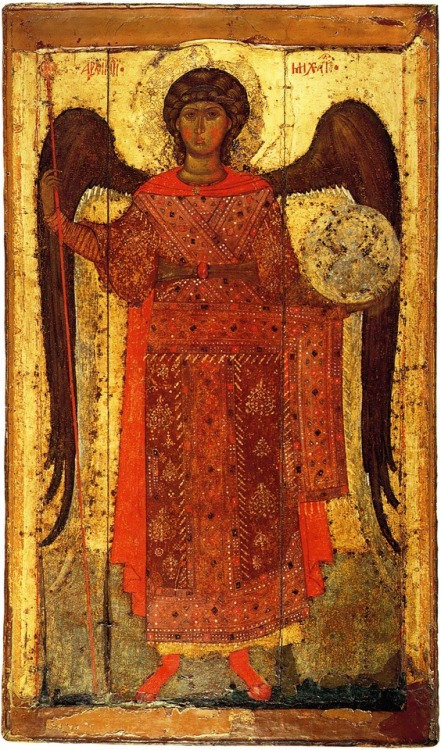 St. Michael the Archangel Russian Orthodox Icon, c. 1220