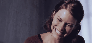 maggiegrheene:  Glenn &amp; Maggie being adorable little cutie pies without a