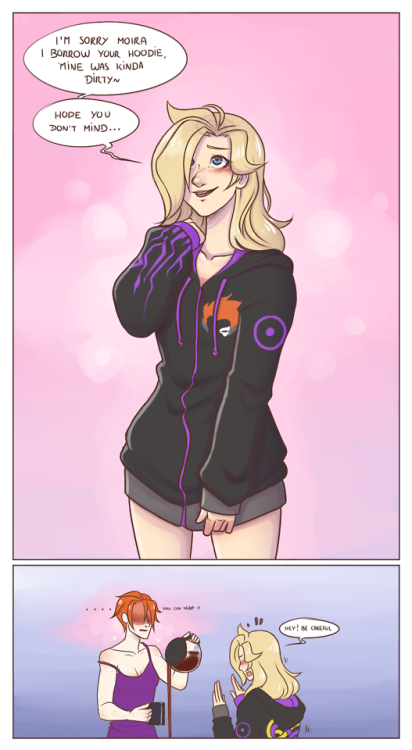 wadanolee:As a Moira main, I need this hoodie SO BAD 