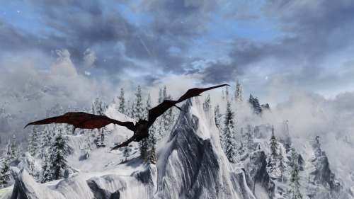 Drogon (Odahviing) is back in Skyrim Special Edition^^