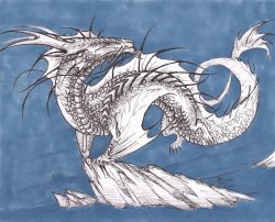 underappreciateddragonart:  Eastern Water