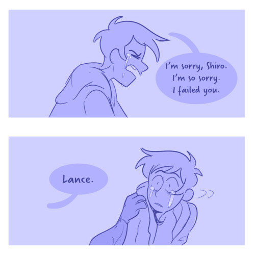 daniwry:JuLance Day 25: Shiro and Lance deserve to share a moment together please just let me have t