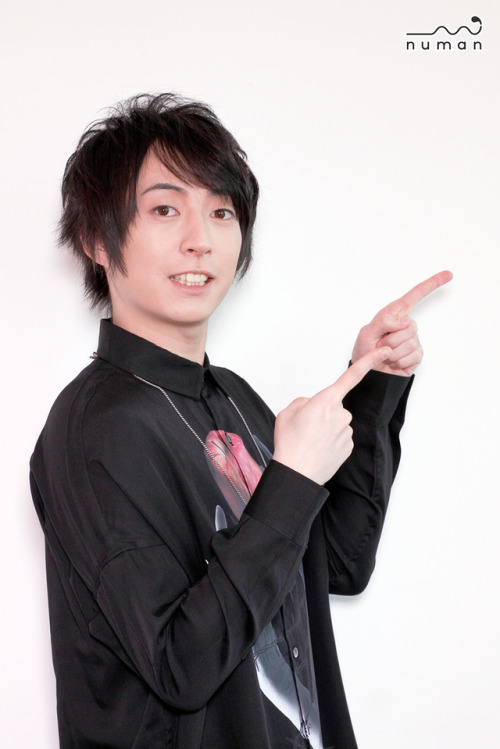 Nogami Sho’s photoshoot for numan’s  沼落ち5秒前！インタビュー／声優編 The translation of the inter