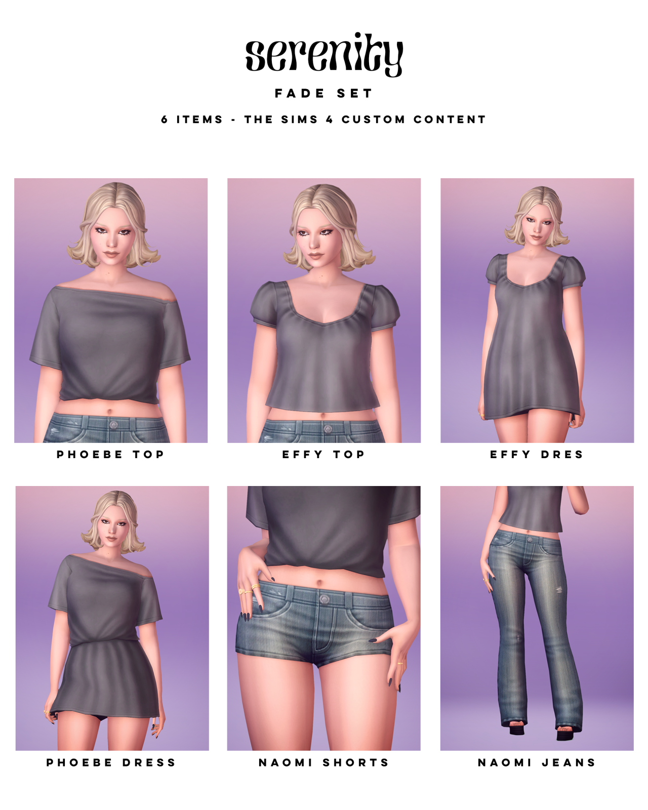 The Sims Resource - Default Replacement Underwear Top and Bottom