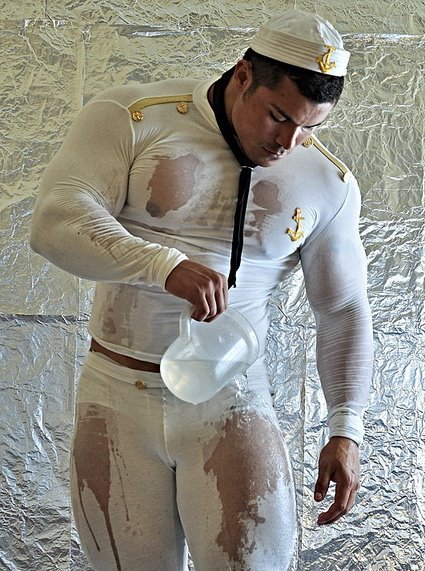 Porn Pics muscleaddict:  Nice Uniform. Need More Muscle