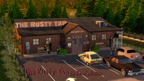 beansbuilds:The Rusty Tap BarA carefree grungy dive bar, built on a 30x20 lot. A huge thanks to la