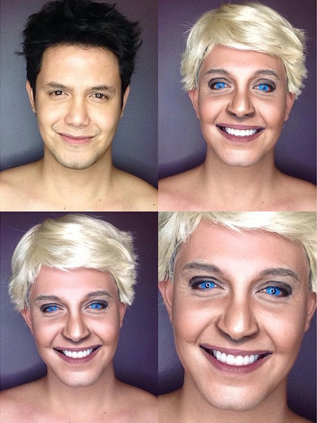 mtvstyle: Amazing make-up transformation guy is at it again