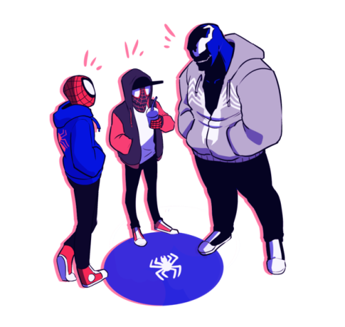biteghost: it’s spider-hoodie weather!! 🕷️🕸️     twitter | patreon 