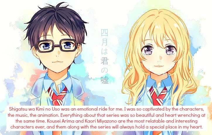 Shigatsu wa Kimi no Uso: Musical, emotional, wonderful