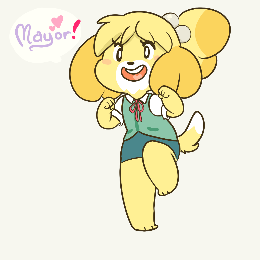 mini-tuffs:  Isabelle will never leave you in animal crossing. So I always know I