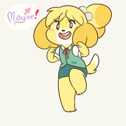 mini-tuffs:  Isabelle will never leave you in animal crossing. So I always know I can go back to a favorite if another world pulls me away!