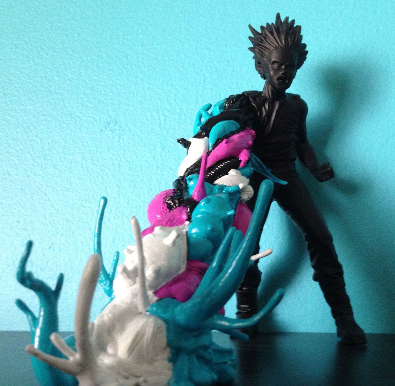 saturatedstudio:  Latest work: Custom painted Akira figure 