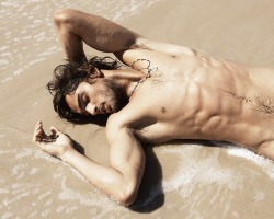 Look who washed up&hellip; is it a merman? Dreaming of magical sea nudity.