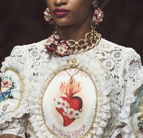 velvetcloak:dolce &amp; gabbana | spring 2019