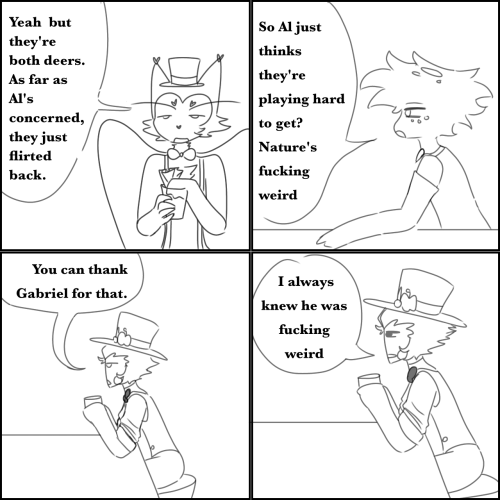 Hello! Well, I Just Thought Up Part 2 Of Alastor X Stag/Buck Deer!Y/N Sooo~
