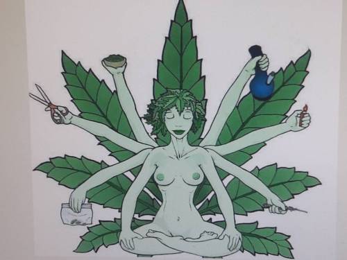 cannabiswitchcraft: empathwitchliv: kushtimeagain: theganjatrain: ganja girl marijuana @cannabiswitc