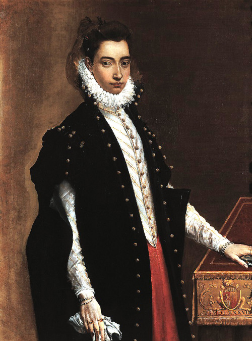 Portrait of the Countess Bentivoglio by Ludovico Carracci, c. 1597-99