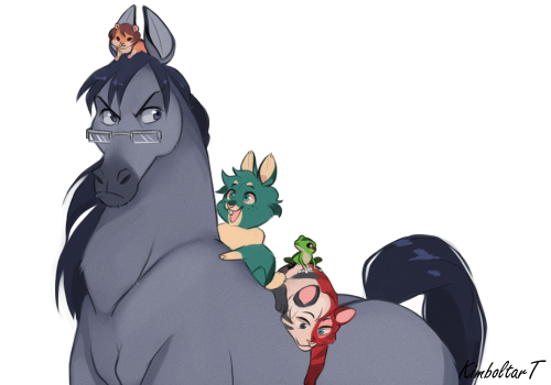 kimboltart:more bnha animals. ( IIda; Horse/ Uraraka; Hamster/ Midoriya; Rabbit/ Shoto; Cat/ Tusyu; 