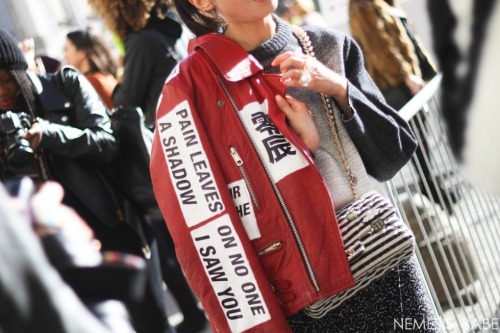 at Somerset House London Fashion Week AW14 February 2014