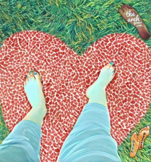 I’m loving Drew’s work! This was just a pic of my feet in the grass and he turned it int