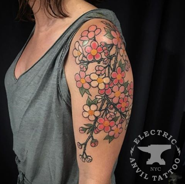 fuckyeahtattoos: Tattoo by Jason Monroe @jason_monroe Electric Anvil Tattoo Brooklyn,