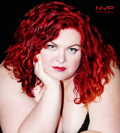 nubianvagabond:  Vermillion Hair & Lips with Blue eyes ღ NIPSY TUSSLE NVP BBW models2014© http:/