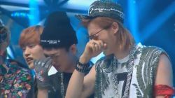 kirebana:  CNU CRYING! THEY ARE CRYING! OH MY GOSH! MY POOR HEART! I’M CRYING TOO. I’M SO PROUD OF THEM! ♥ 