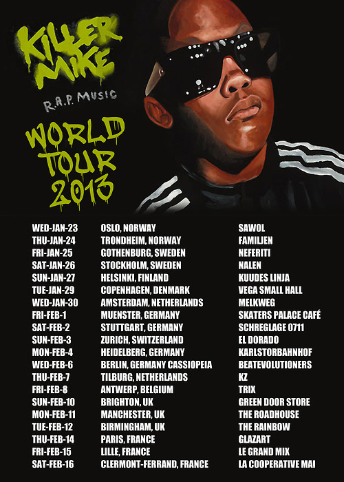 Europe… I’m comin’ and I’m bringin’ R.A.P. Music with me!